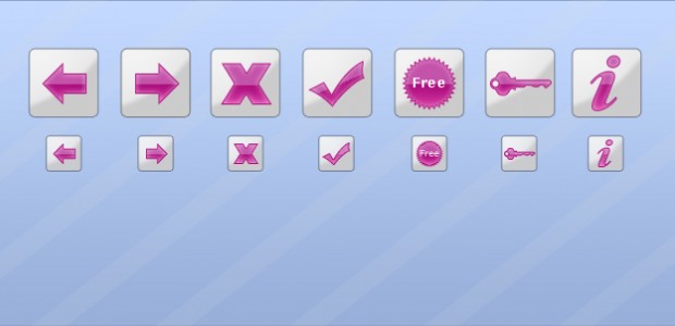  14 Icons weiß/lila in 32x32px und 64x64px als .png   + 1190 mal runtergeladen.  