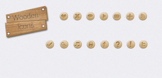   15 Icons im Holz Style als.png zum kostenlosen Download. Das Logo liegt als .psd vor und kann frei verändert werden.   + 1215 mal runtergeladen.