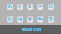   Free 3D Icons in weiß/Blau. In der .rar Datei befinden sich 10 kostenlose Icons, die frei verwendet werden können.   + 1412 mal runtergeladen.